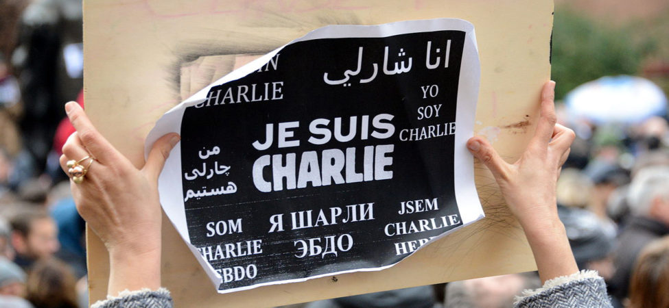 Demonstrasjon for Charlie Hebdo