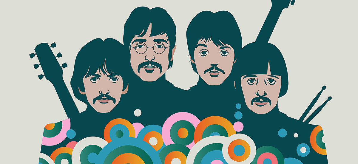 Illustrasjon av The Beatles