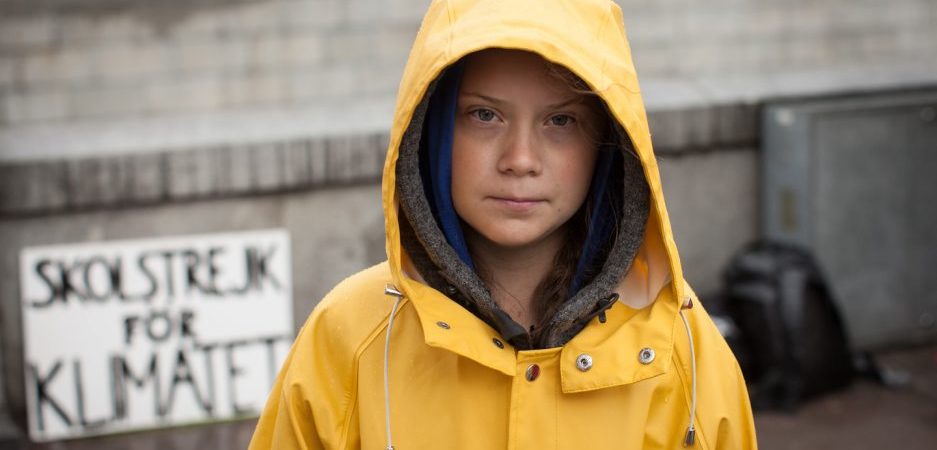 Portrett av Greta Thunberg