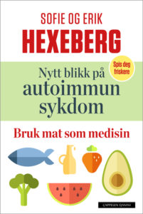Omslag på Sofie og Erik Hexebergs bok Nytt blikk på autoimmun sykdom