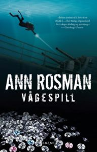 Omslag på Ann Rosmans bok Vågespill