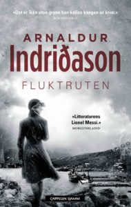 Omslag på Arnaldur Indridasons bok Fluktruten