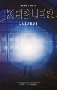 Omslag på Lars Keplers bok Lazarus