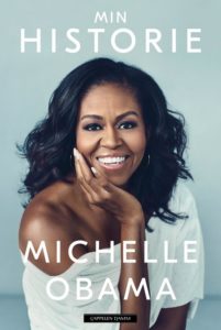 Omslag på Michelle Robinson Obamas bok Min historie