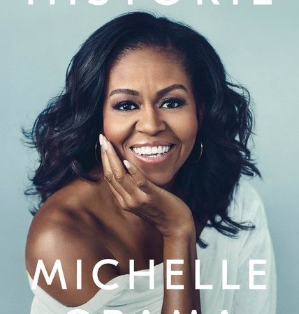 Omslag på Michelle Robinson Obamas bok Min historie