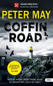 Omslag på Peter Mays bok Coffin road