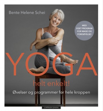 Omslag for Yoga helt enkelt! av Bente Helene Schei