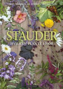 Omslag på Kenneth Ingebretsen og Tommy Tønsbergs bok Stauder – hvilken plante hvor
