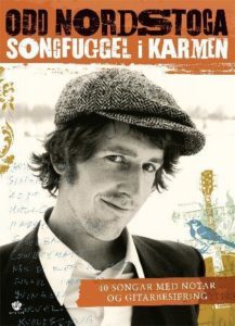 Omslag på Odd Nordstogas bok Songfuggel i karmen