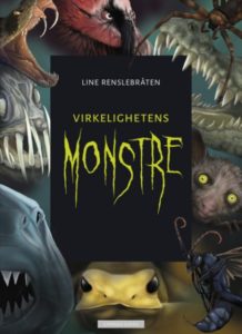 Omslag på boken Virkelighetens monstre med bilder av ekle dyr