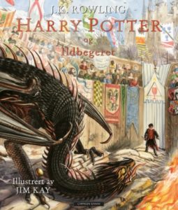 Omslag av boken Harry Potter og ildbegeret