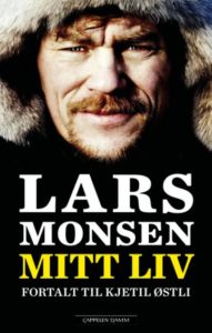 Omslag til biografien Lars Monsen mitt liv
