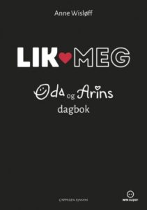 Omslaget til boka "Lik meg - Oda og Arins dagbok"