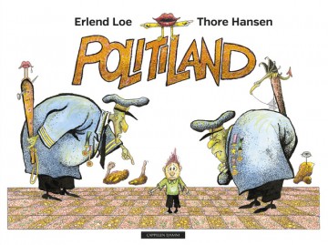 Omslag av bildeboken Politiland