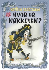 Omslag på boka Kaptein Sabeltann - Hvor er nøkkelen?