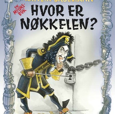 Omslag på boka Kaptein Sabeltann - Hvor er nøkkelen?