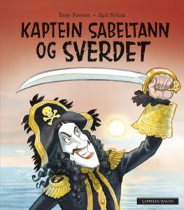 omslag på boka Kaptein Sabeltann og sverdet