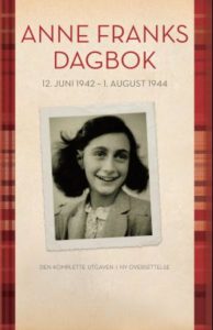 Omslag til Anne Franks dagbok av Anne Frank