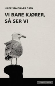 Omslaget til boka "Vi bare kjører, så ser vi" av Hilde Stålskjær Osen