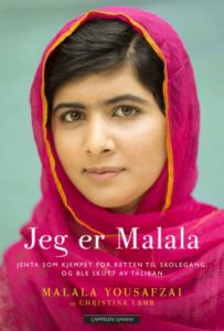 Omslag til Jeg er Malala av Malala Yousafzai
