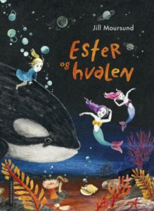 Omslag for Ester og hvalen av Jill Moursund