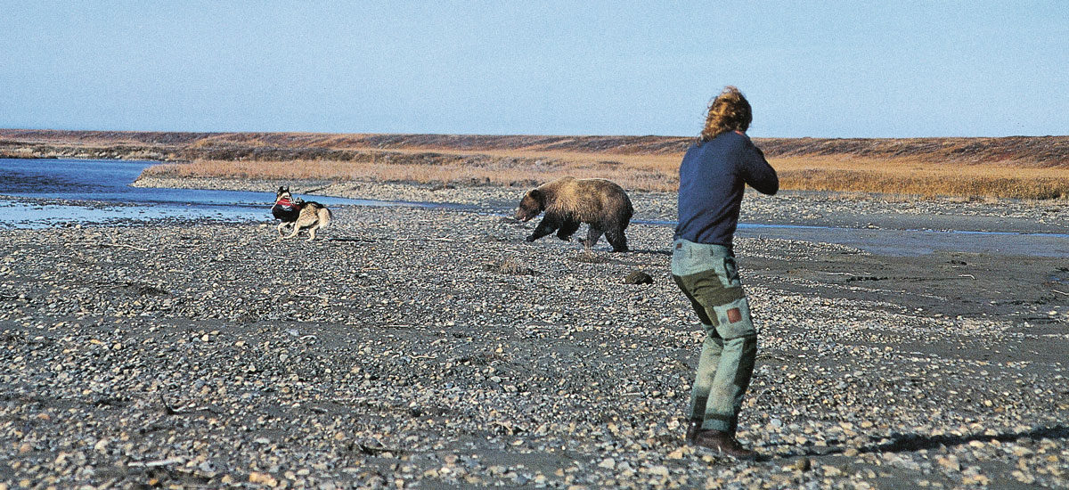 Lars Monsen skyter etter bjørn på vidda