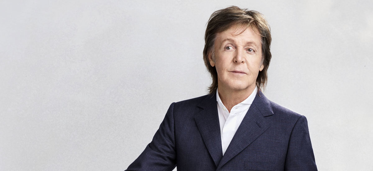 Portrettfoto av Paul McCartney