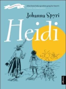 Omslag for Heidi av Johanna Spyri