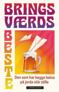 Omslag til «Den som har begge beina på jorda står stille» av Tor Åge Bringsværd