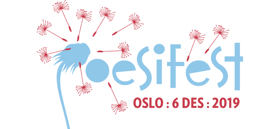 Plakat til "Poesifest 2019"