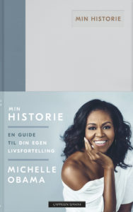 Omslag til Min historie – En guide til din egen livsfortelling av Michelle Obama
