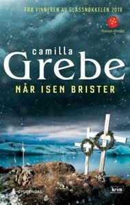 Omslag for Camilla Grebe - Når isen brister