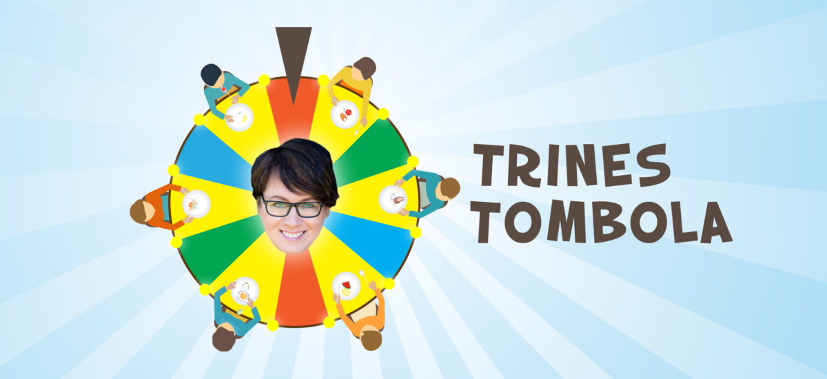 Middagstips med Trines Tombola-logo