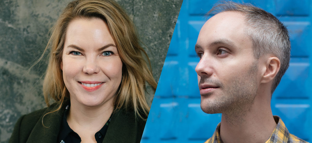 Portrett av Marta Breen og Vidar Bergum