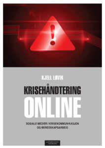 Omslag til «Krisehåndtering online» av Kjell Løvik