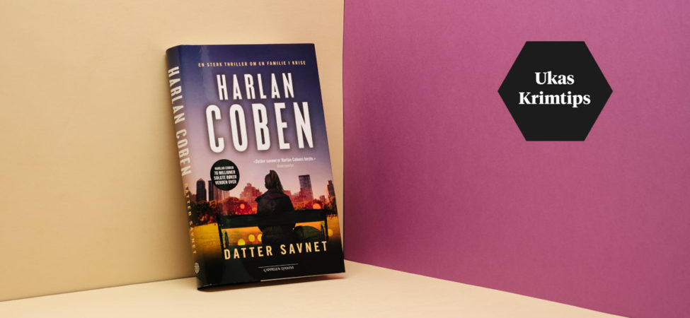 Foto av omslaget til boka Datter savnet av Harlan Coben