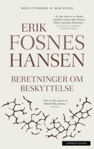Omslag for Erik Fosnes Hansen - Beretninger om beskyttelse