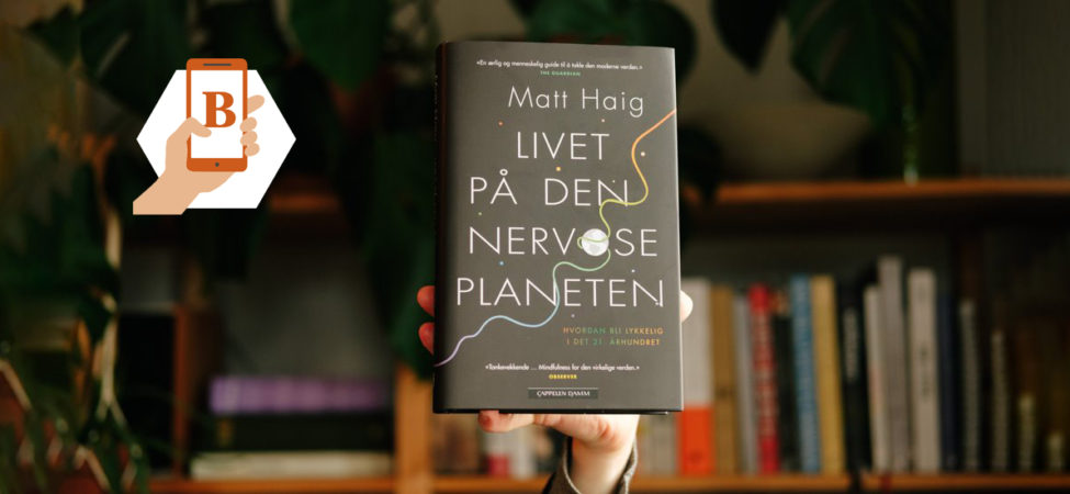 Foto av omslaget til «Livet på den nervøse planteten» av Matt Haig