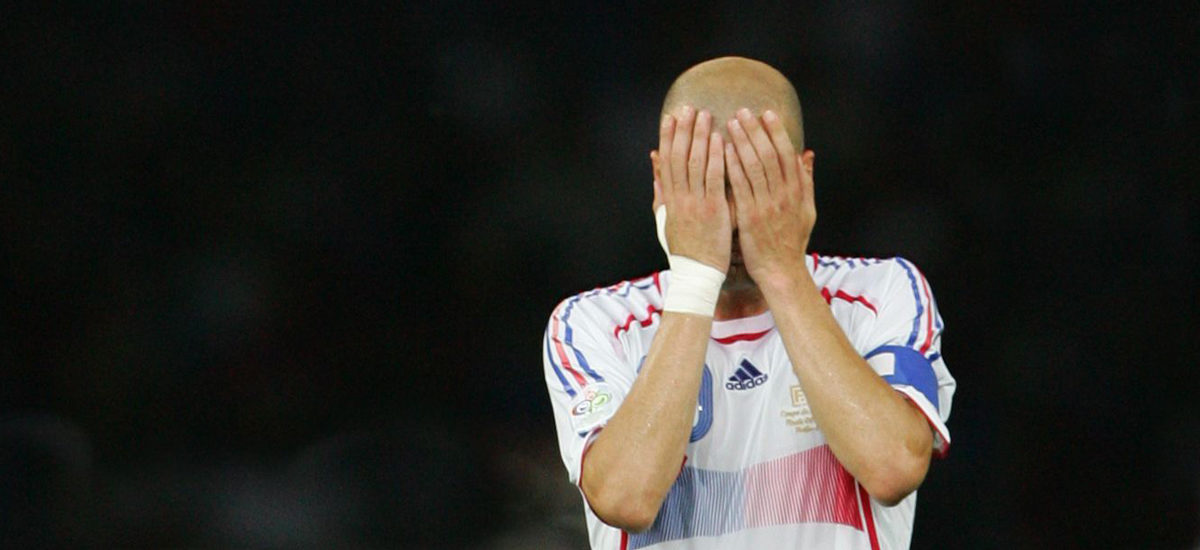 Zidane under VM 2006