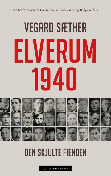 Omslag til «Elverum, 1940» av Vegard Sæther