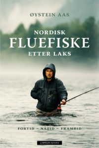 Omslag til «Nordisk fluefiske etter laks» av Øystein Aas