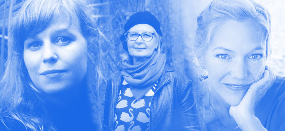 Maja Lunde, Anna Fiske og Hilde Østby