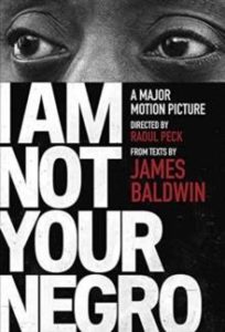 Omslag for James Baldwin - I am not your negro