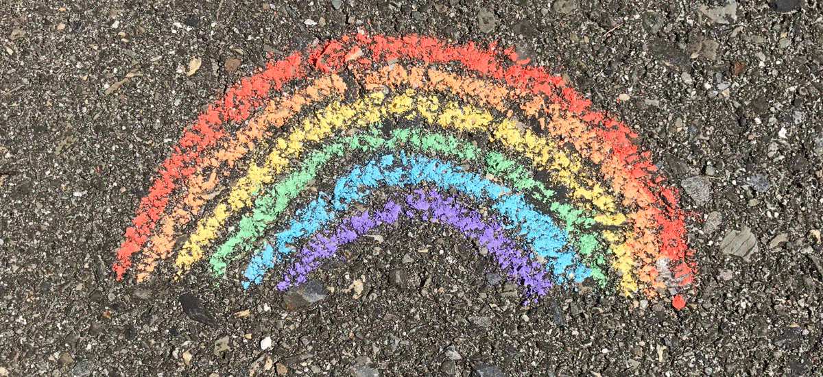 Regnbue på asfalt - skeive bøker til barn og ungdom