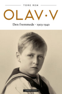 Omslag til «Olav V» av Tore Rem