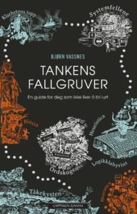 Omslag til «Tankens Fallgruver» av Bjørn Roar Vassnes
