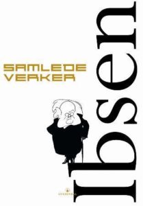 Omslaget til boka "Samlede verker" av Henrik Ibsen