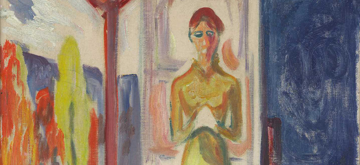 Edvard Munch, Stående kvinne i døråpningen