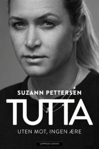 Omslag til «Uten mot, ingen ære» av Suzann Pettersen