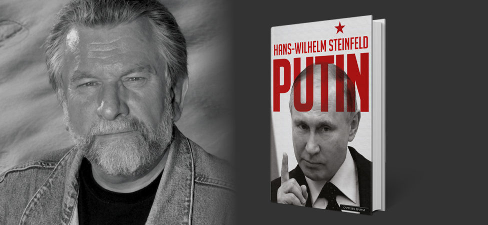 Fotokollaj av Hans-Wilhelm Steinfeld med boka «Putin»